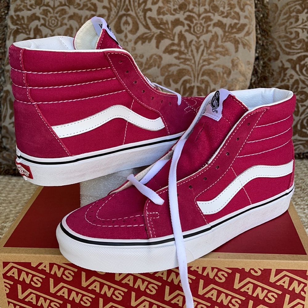 Vans Sk8-Hi Cerise/True White WMNS - Picture 13 of 16